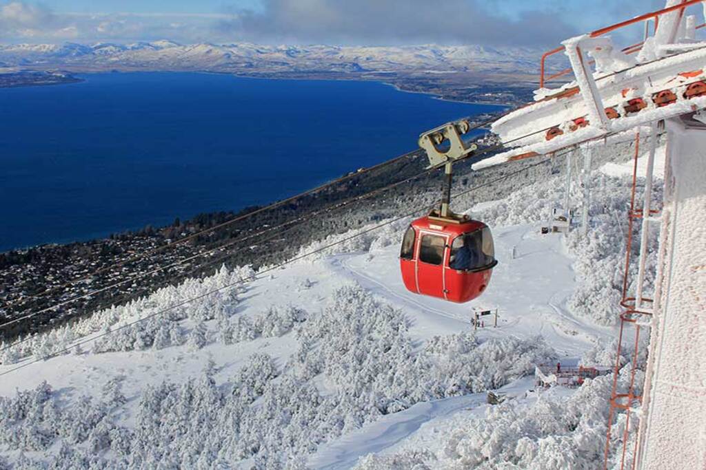 Passeio de teleférico no Cerro Otto - Bariloche