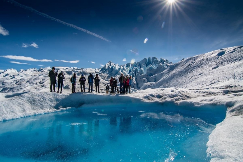 Minitrekking sobre o Glaciar Perito Moreno em El Calafate