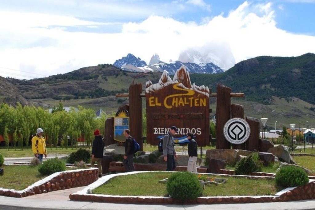 El Chaltén, Mirante de los Cóndores e Chorrillo del Salto saindo El Calafate